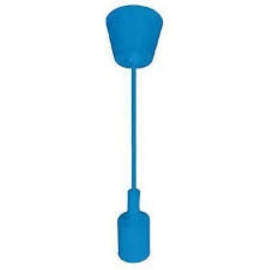021-001-0001 BLUE E-27 1M PENDANT LAMP-VOLTA